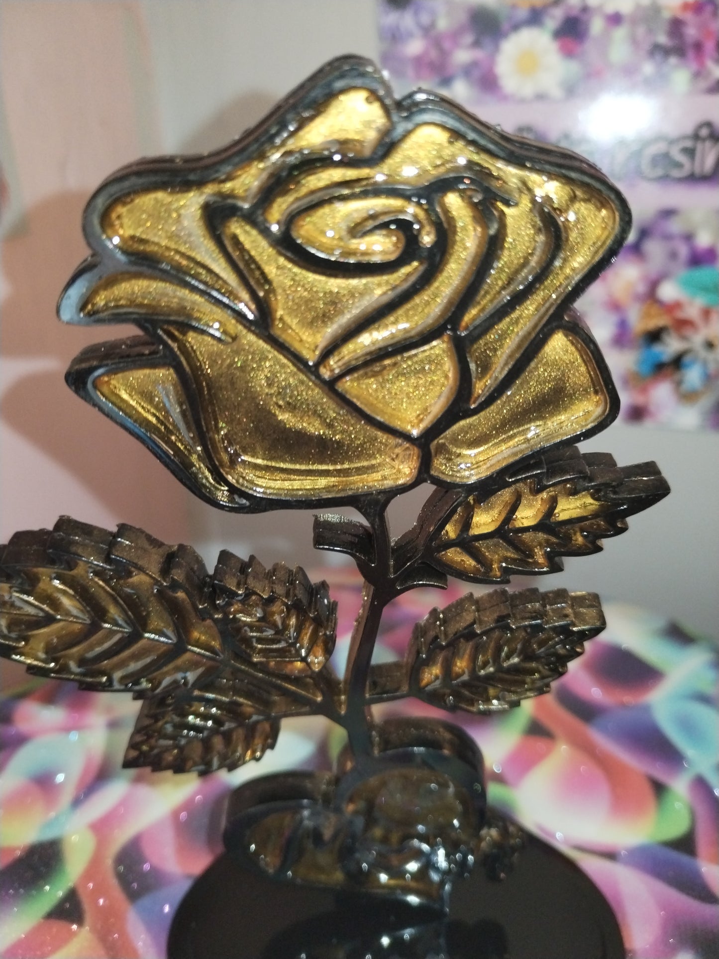 Mom Rose Ornament