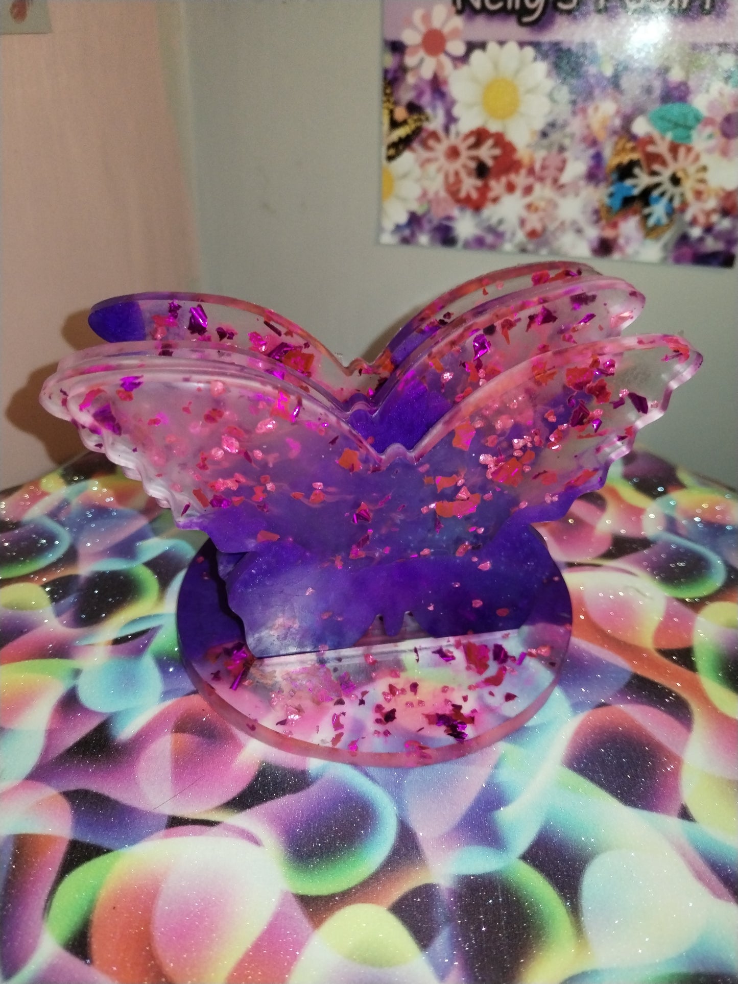 Butterfly Cup Coaster Set