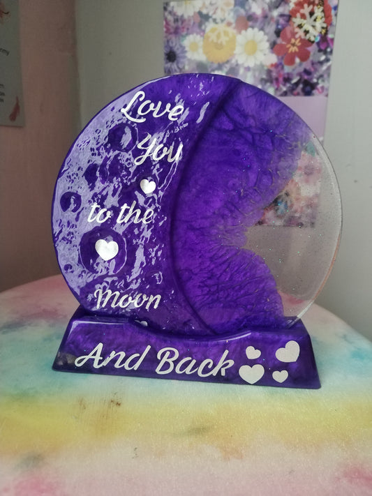 Love You to the Moon and Back Photo Frame