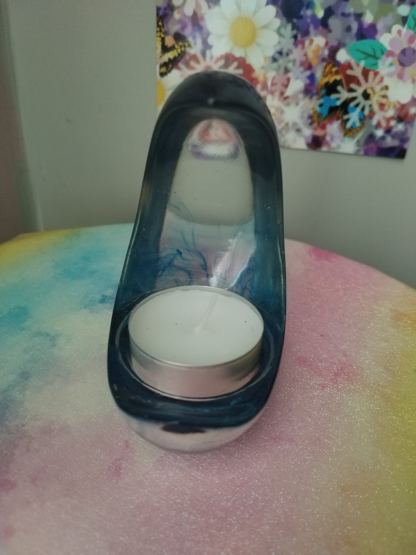 Crescent Moon Candle Holder